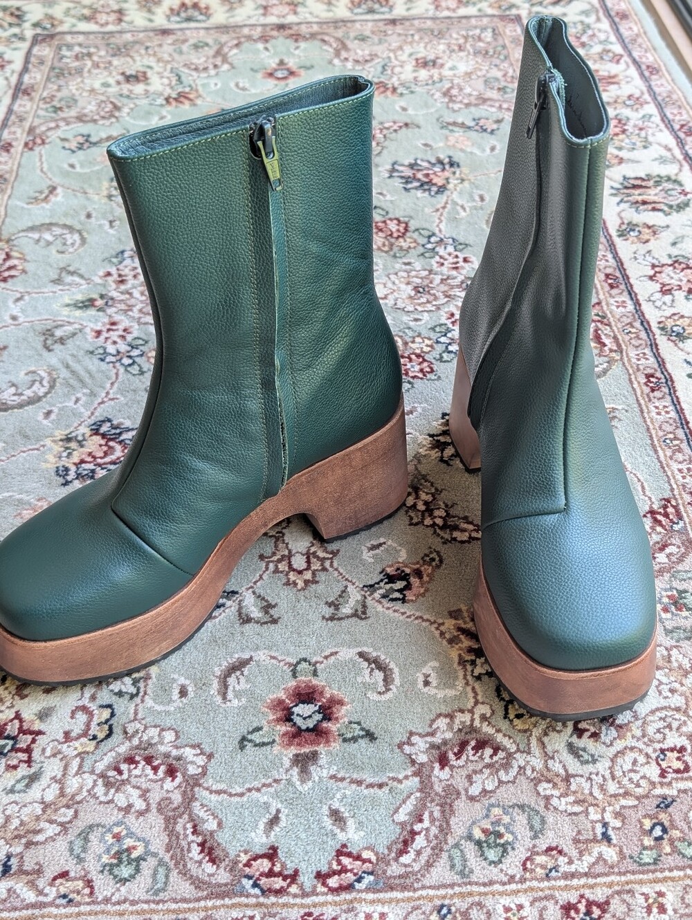 Charlotte Stone Emerald Boots